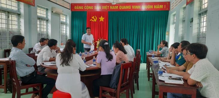 Họp Ban Chỉ đạo các Chương trình mục tiêu Quốc gia về xây dựng nông thôn mới xã Thừa Đức tháng 3/2024